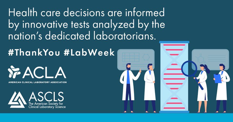 #DidYouKnow - Lab tests are performed by #LabProfessionals with specialty degrees/certifications? There are 2- & 4-year degrees, categorical certifications, & specialty certifications. The #DCLS represents the highest degree in #LabScience. 

Learn more: laboratorysciencecareers.com