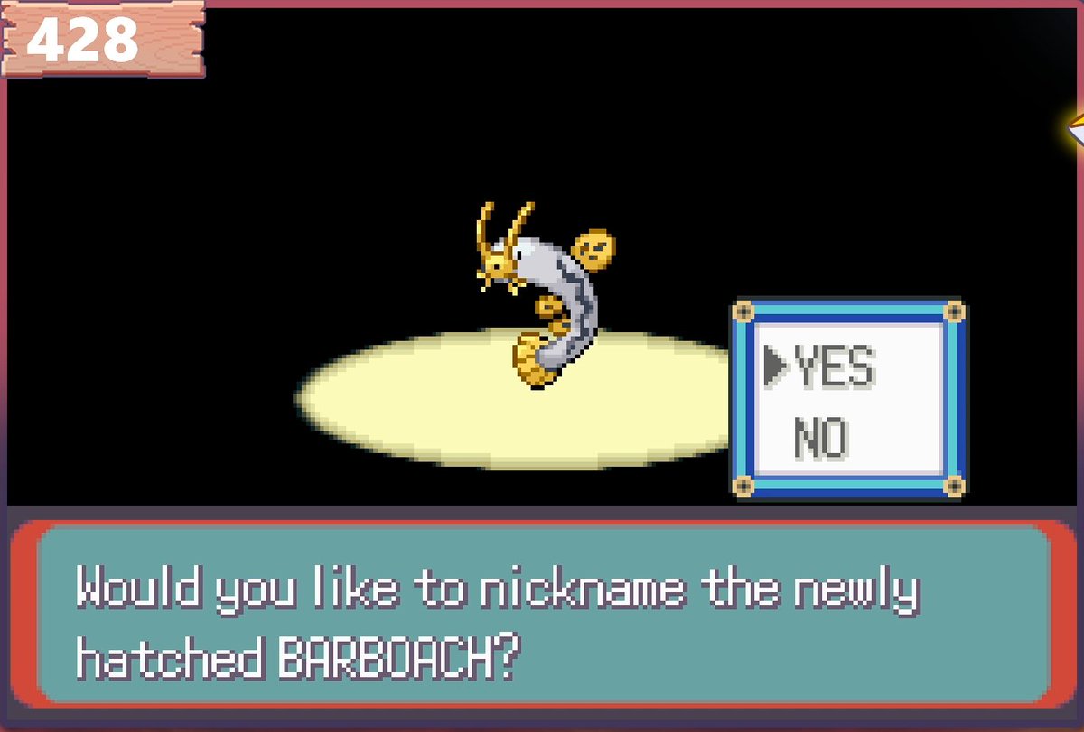 Shiny Barboach after only 428 eggs. Only did 28 eggs today to get this great shiny and my first shiny of this year. Another egg shiny for #eggmonth and another amazing shiny, good to be back and video soon!