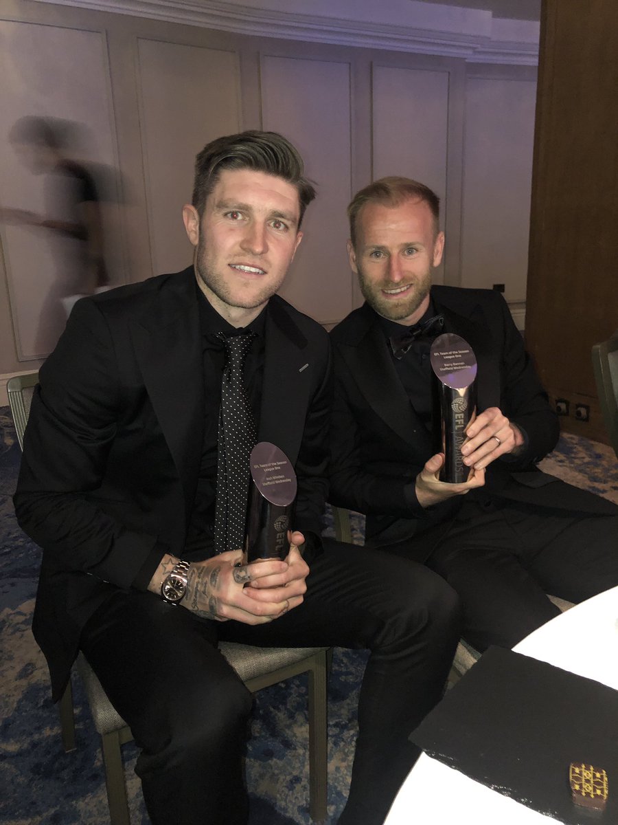 swfc's tweet photo. Our boys Josh Windass and Barry Bannan are named in the League One Team of the Season! 🦉

#swfc | #EFLAwards https://t.co/6Sz0ZFLjlD