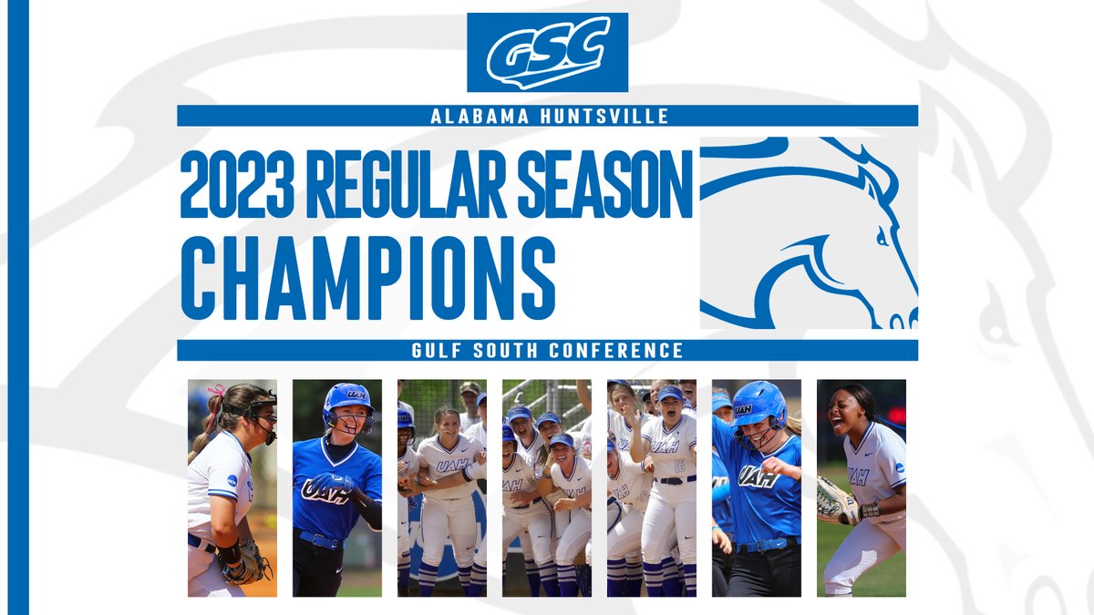 UAHChargers's tweet photo. CHAMPIONS!

@UAH_SB can refer to themselves as the 2023 GSC Regular Season Champions! https://t.co/KxVDbjBWU2