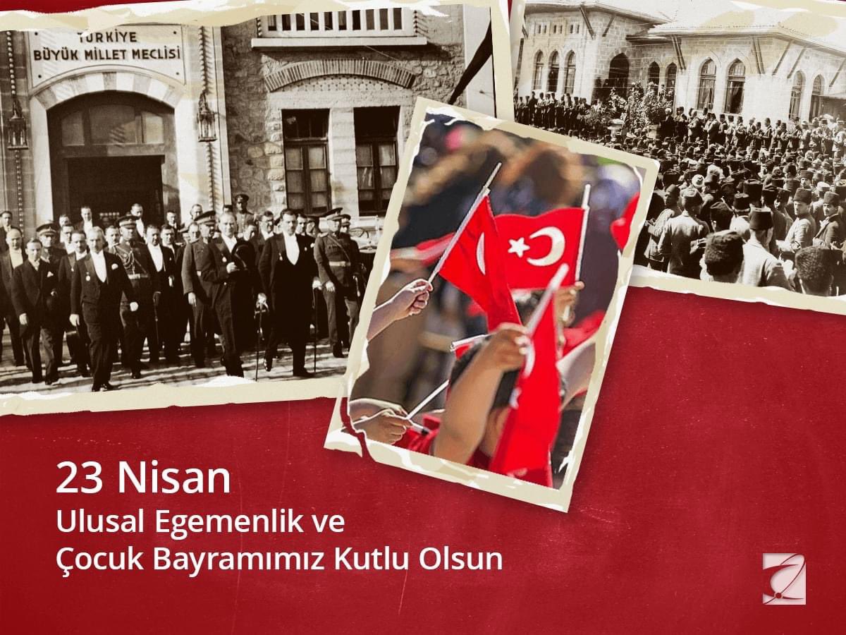 Hep birlikte 103 yıldır, gururla 🇹🇷
 #23NisanKutluOlsun