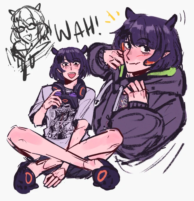 comfy tako time!#yuruINA #inART 