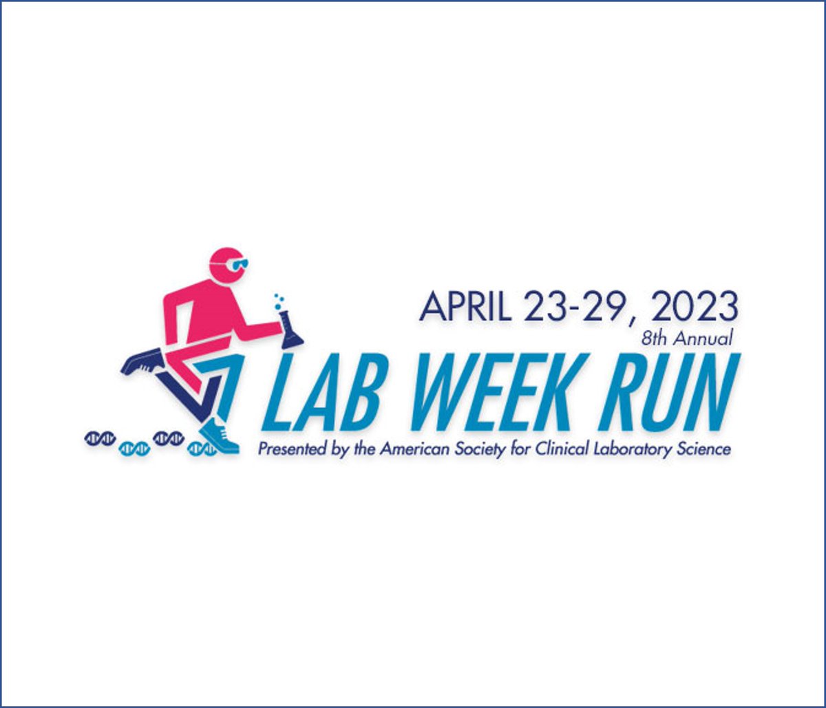 Did you participate in the #LabWeekRun? Share your accomplishments with us!!  We'd love to see them!

Learn more about the #LabWeekRun at labweekrun.com/#

#LabWeek2023 #MLPW #Lab4Life #IamASCLS #Labucate
