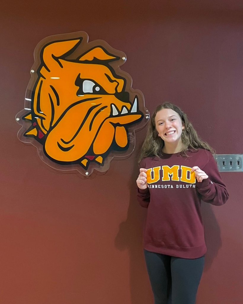 I’m super excited to announce my verbal commitment to the University of Minnesota-Duluth to further my academic and athletic career! I would like to thank my family, coaches, teammates, and friends for supporting me through this journey. Go Bulldogs!!@UMDVolleyball