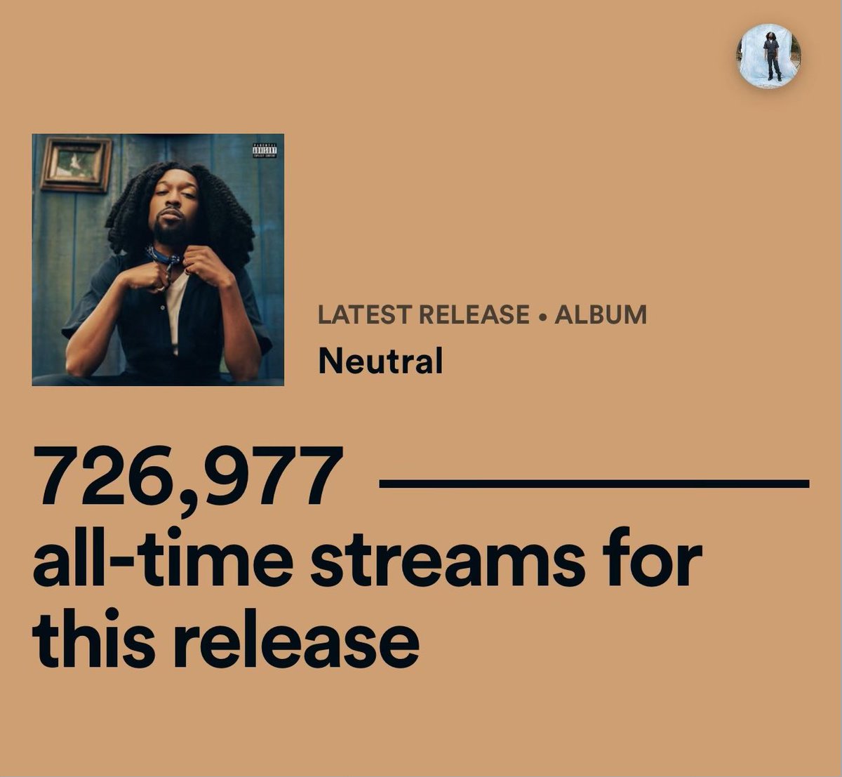 726,977 STREAMS IN THE 1ST WEEK 🎉
LETS GET IT TO 1M!!

Please share and keep supporting Neutral 🙏🏼💙
KEEYENMARTIN.COM

#NeutralEp #KeeyenMartin #Spotify #NewMusic #RNB #Soul