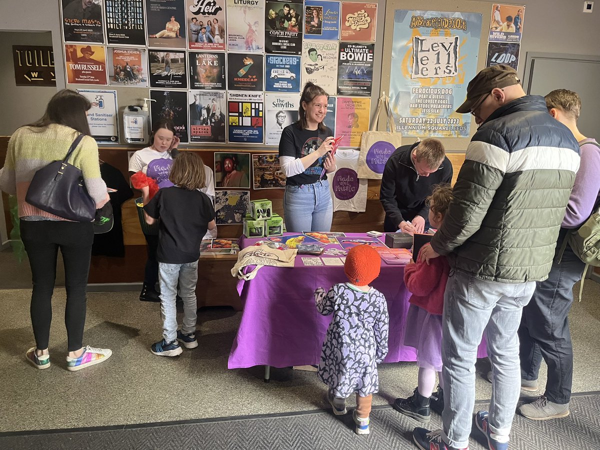 Made with Music (@mwmcharity) on Twitter photo Another epic minigig <a href="/Nath_Brudenell/">Nath Brudenell</a> as ever thanks to @trevbaines on the sound desk & @edheatonproducer for supporting us! To @sun_smilesleeds for delicious cakes and our fab volunteers. <a href="/DeerShed/">Deer Shed Festival</a> We love live music and believe that everyone should be able to access it! Another epic minigig <a href="/Nath_Brudenell/">Nath Brudenell</a> as ever thanks to @trevbaines on the sound desk & @edheatonproducer for supporting us! To @sun_smilesleeds for delicious cakes and our fab volunteers. <a href="/DeerShed/">Deer Shed Festival</a> We love live music and believe that everyone should be able to access it!