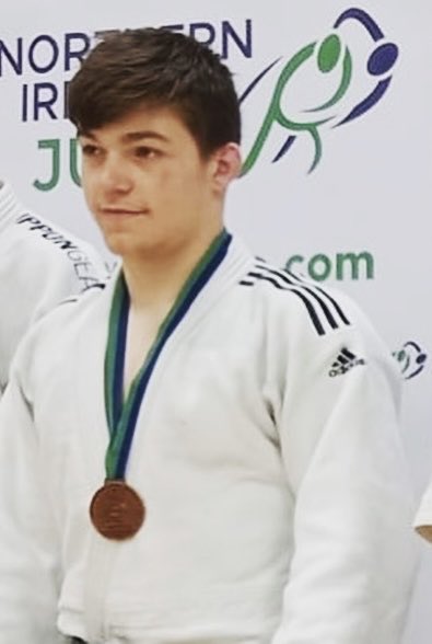 Northern Ireland Open 2023 juniors -21 -81kg(12st 10lbs) Jamie Death bronze ⁦<a href="/TeamSportsAid/">SportsAid</a>⁩ ⁦<a href="/sportatbolton1/">@sportatbolton</a>⁩