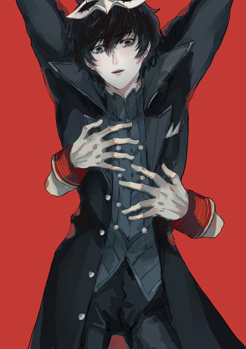 雨宮蓮 「主明#Persona5  #ペルソナ5 」|惠子🐉🦁Comms OPEN（低浮上）のイラスト