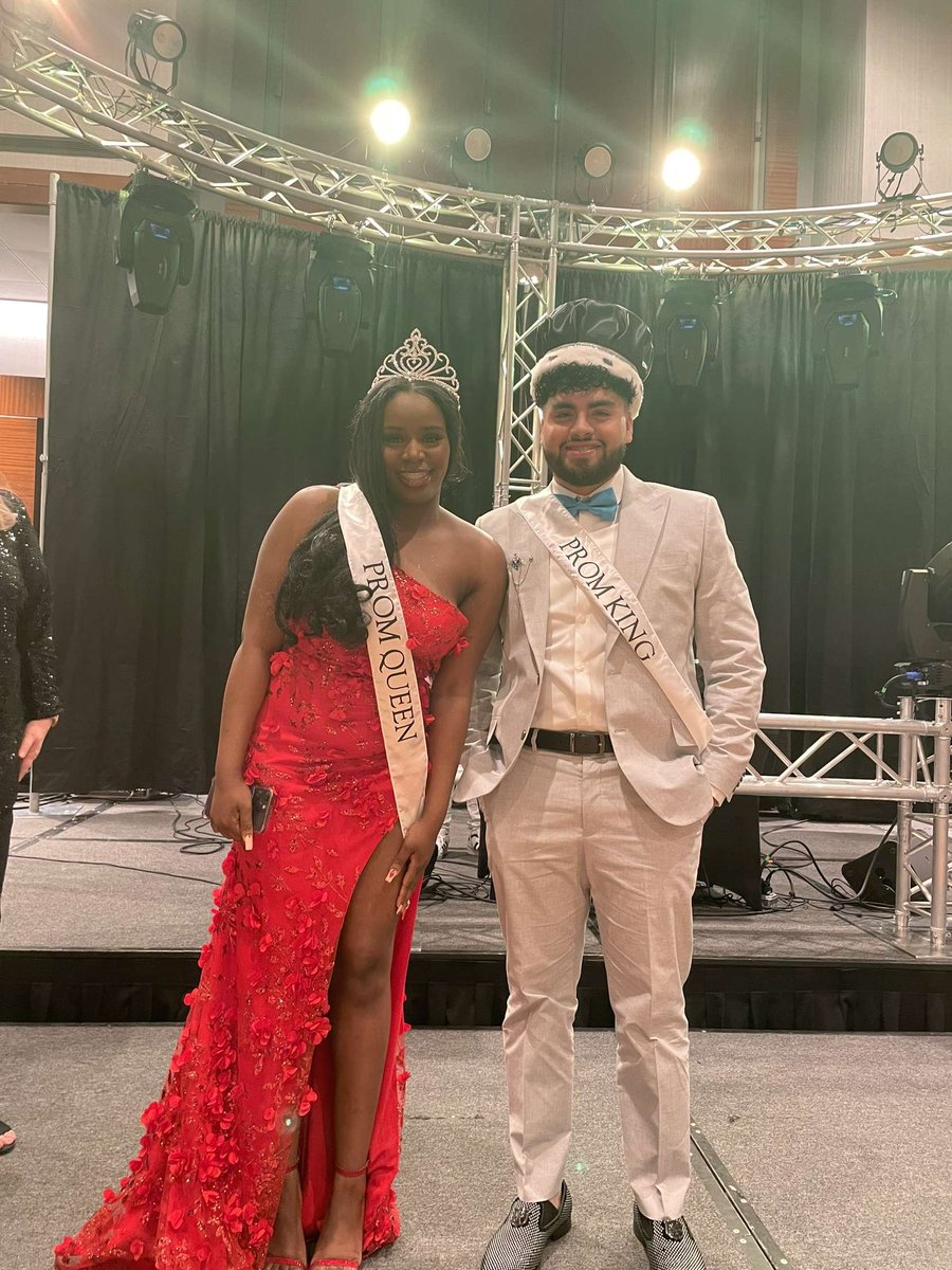 lewisvillestuco's tweet photo. Congratulations to 2023 Prom Queen Alana Moore and Prom King Freddy Joya! #lhsprom #lhspromqueenandking #lhsstuco https://t.co/HxuGSv4PcQ
