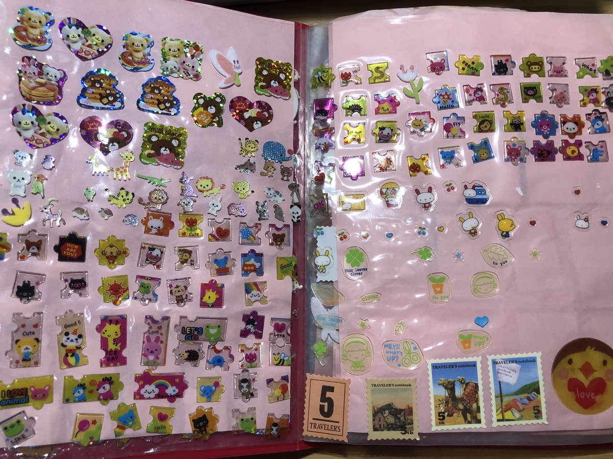 520sqr's tweet photo. #DearRicky
#다이어리꾸리키
using the hts cause i see no one using them, but parts of my super old sticker collection from like uh i'd say when i was 2012-2013?? 😭😭😭 there's more pages but i dug this out cause i was finding that cute animal sticker https://t.co/TXbMAkft4z