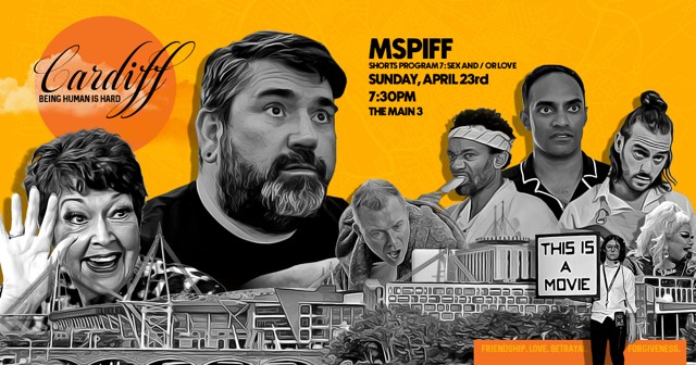 CardiffShort's tweet photo. Just a few short (wink) hours 'til Cardiff exhibits at the awesome @mspfilmsociety International Film Festival! Really pack the fun in your evening with our film. Get the fun right in the corners. 

See us at 7:30pm(CDT). Grab tickets here: https://t.co/HTyUCtEvBM https://t.co/KQo2naf9Jg