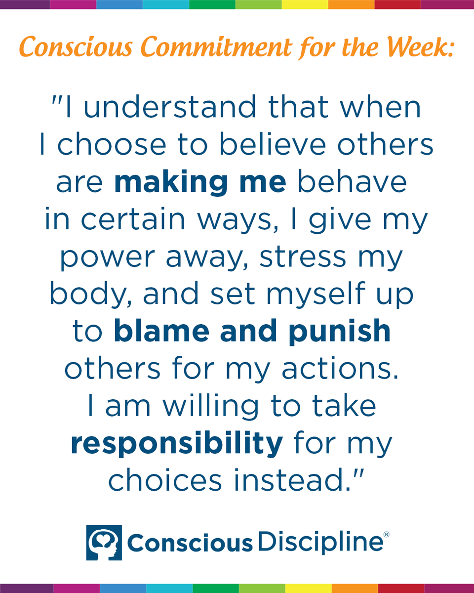 This week's Conscious Commitment is about the Power of Perception, which reminds us that whomever you put in charge of your feelings, you put in charge of you.

Willing to commit? Retweet us with "ImWillingRu?"

Learn here: bit.ly/3Lpz1Mn