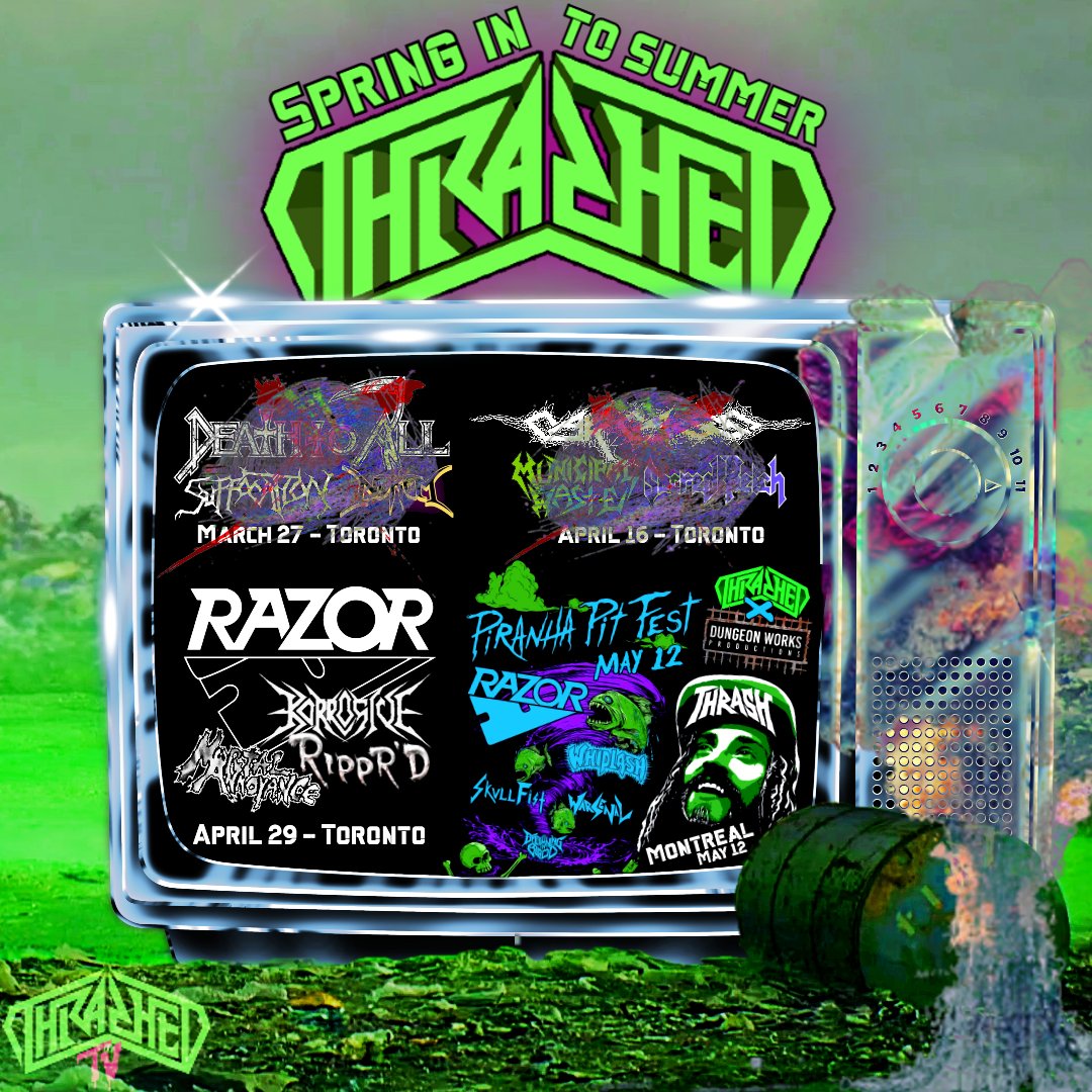 thrashedtv's tweet photo. β° April 29 - RAZOR, Korrosive, Mortal Annoyance, & Rippr'd at @RockpileClub π€π
#ThrashedOnTour #ThrashedLIVE https://t.co/zqFjuhnuft