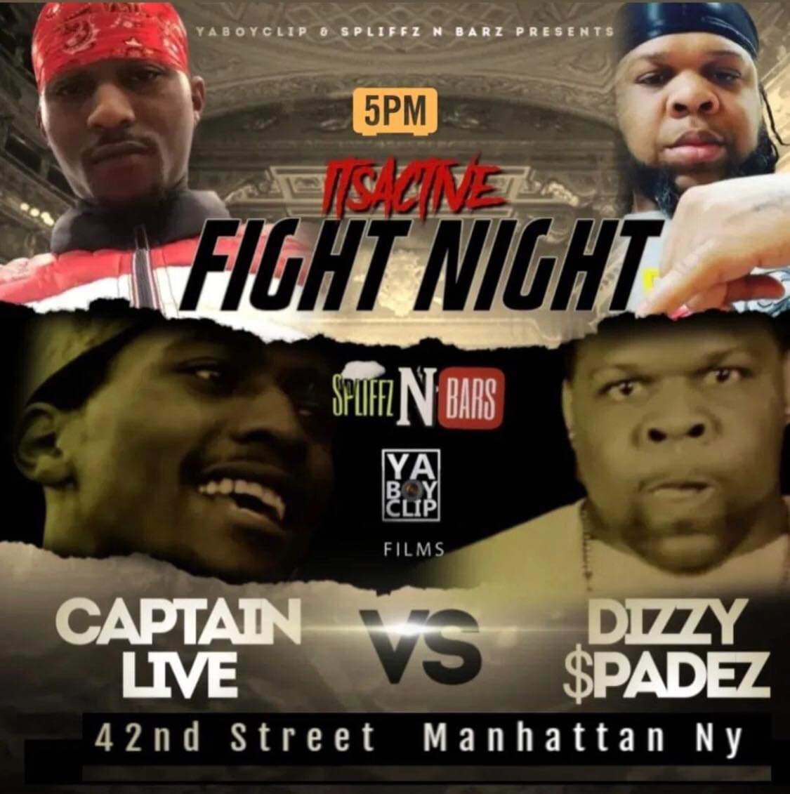 SpliffzNBars's tweet photo. Yoooooo Pull Up Ya and Enjoy this 3rd Battle #NYC #NewYork #Brooklyn #Statenisland #Bronx #Harlem #Queens #Manhattan #42st #RedSteps https://t.co/5my1wsAQg6