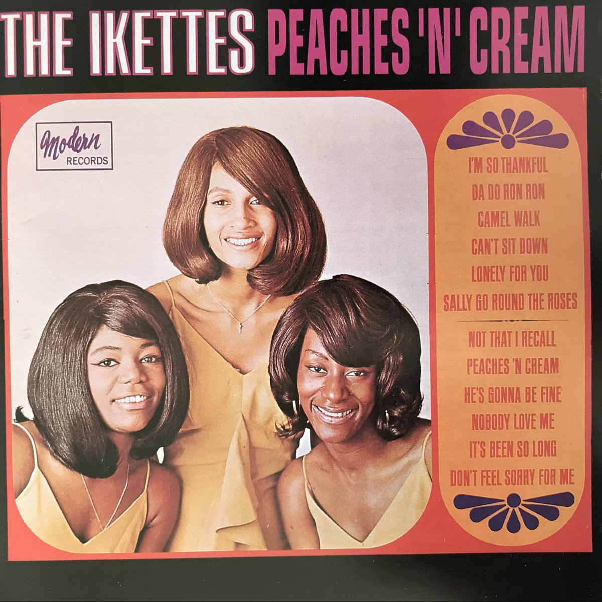 this Week's Recommend2️⃣ THE IKETT
ES Peaches 'N' Cream 1994 #randb 
#soulmusic #funk #disco #70ssoul 
#soul #ballad #souldiva