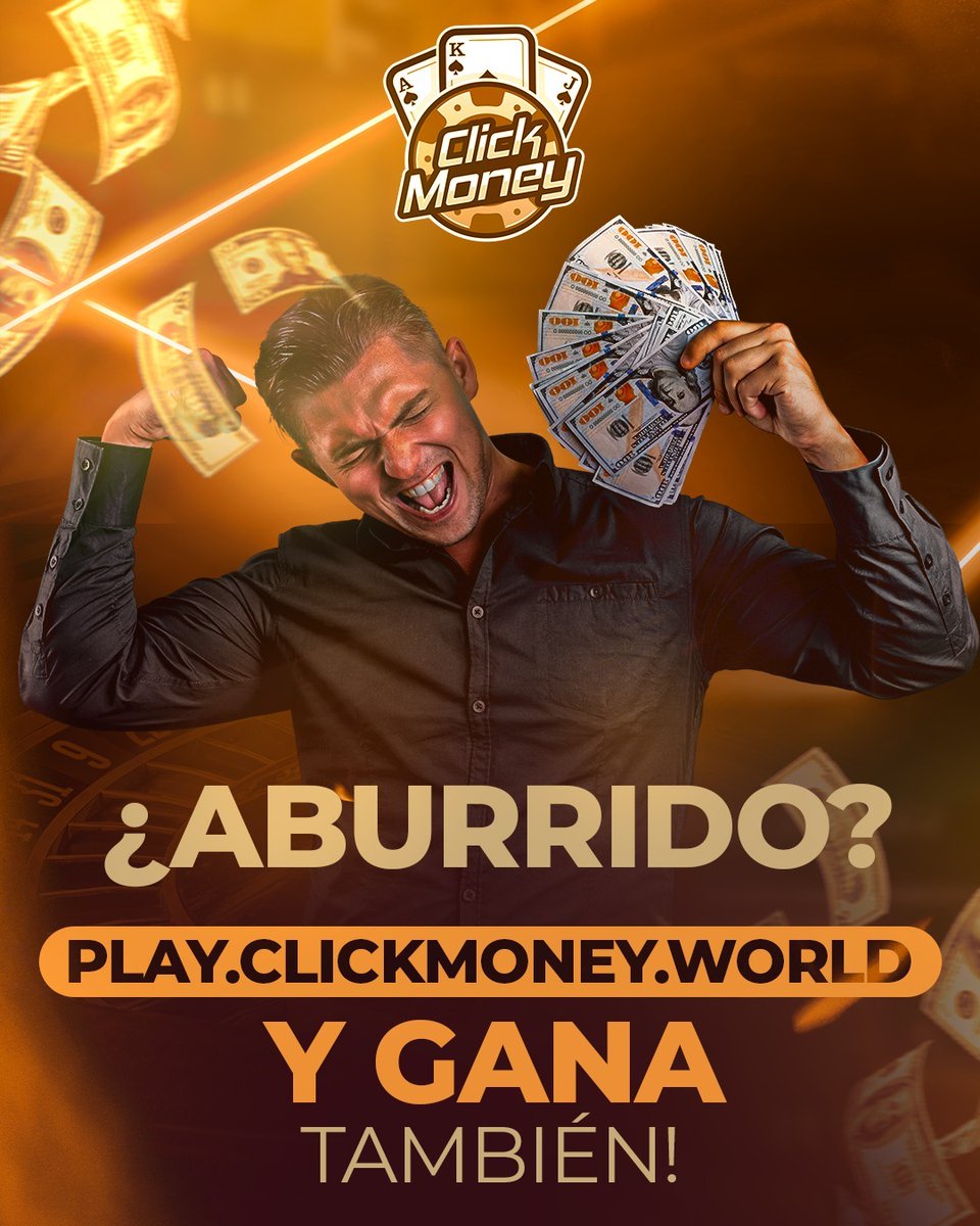 😺 ¡Sé feliz, gana dinero! play.clickmoney.word

😺 Seja feliz, ganhe dinheiro! play.clickmoney.word

😺 Be happy, earn money! play.clickmoney.word

#clickmoney #onlinecasino #playandearn #onlinegames #juegosenlinea