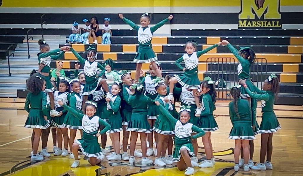 MeANDMyyThree's tweet photo. Hobby Elementary Cheer Squad won 2nd place in the Rise Up Dance and Cheer competition, Most Spirited Team and Alaiya won BEST JUMPS! Congratulations on a job well done! #mustangpride #gomustangs @Hobby_Mustangs @MeANDMyyThree @LakeishaOgbor https://t.co/Wz7cxeNA56