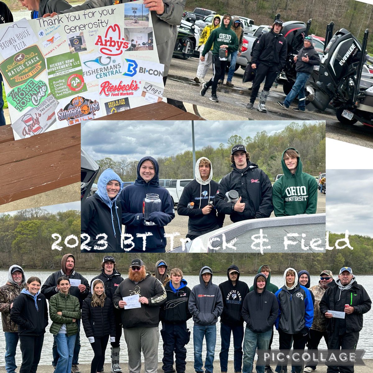 1st Annual Buckeye Trail Track &amp; Field Bass Tournament 

Thank you to all the sponsors &amp; those who braved the cold weather to fish!!

@BTTrack_Field