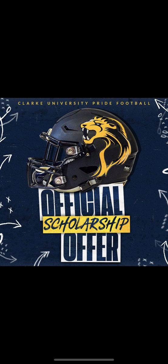 Blessed to receive an offer from Clarke University 🔥 @CoachHicksCU <a href="/MrLeggo1/">Coach Rob</a>