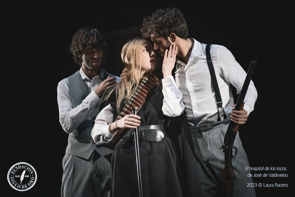 dicen el texto con primor,bailan y cantan como los ángeles. ¡MARAVILLOSO e IMPERDIBLE montaje d 1 obra compleja y BELLÍSIMA q podrá verse en <a href="/CorralCervantes/">CorralCervantes</a> hasta 25/6. 1 producción de <a href="/FuSO/">FUNDACIÓN SIGLO DE ORO</a>