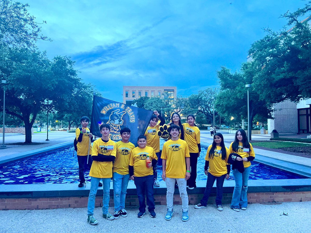 💛🖤 <a href="/TerriersTravis/">TravisTerriers</a> Science Olympiads experiencing state competition at Texas A&amp;M College Station. 🖤💛
