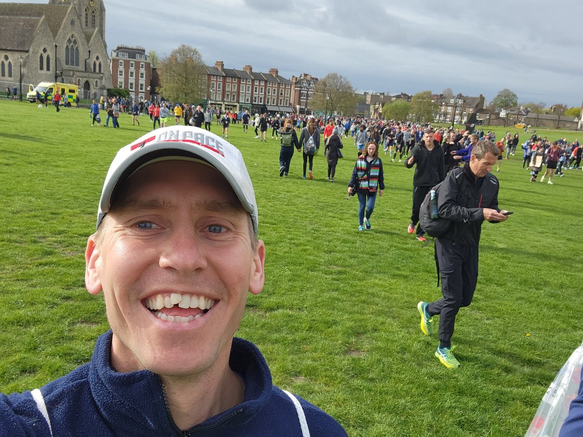 TKMarathonMan's tweet photo. The assembly area #LondonMarathon https://t.co/nn7em7Q5CN