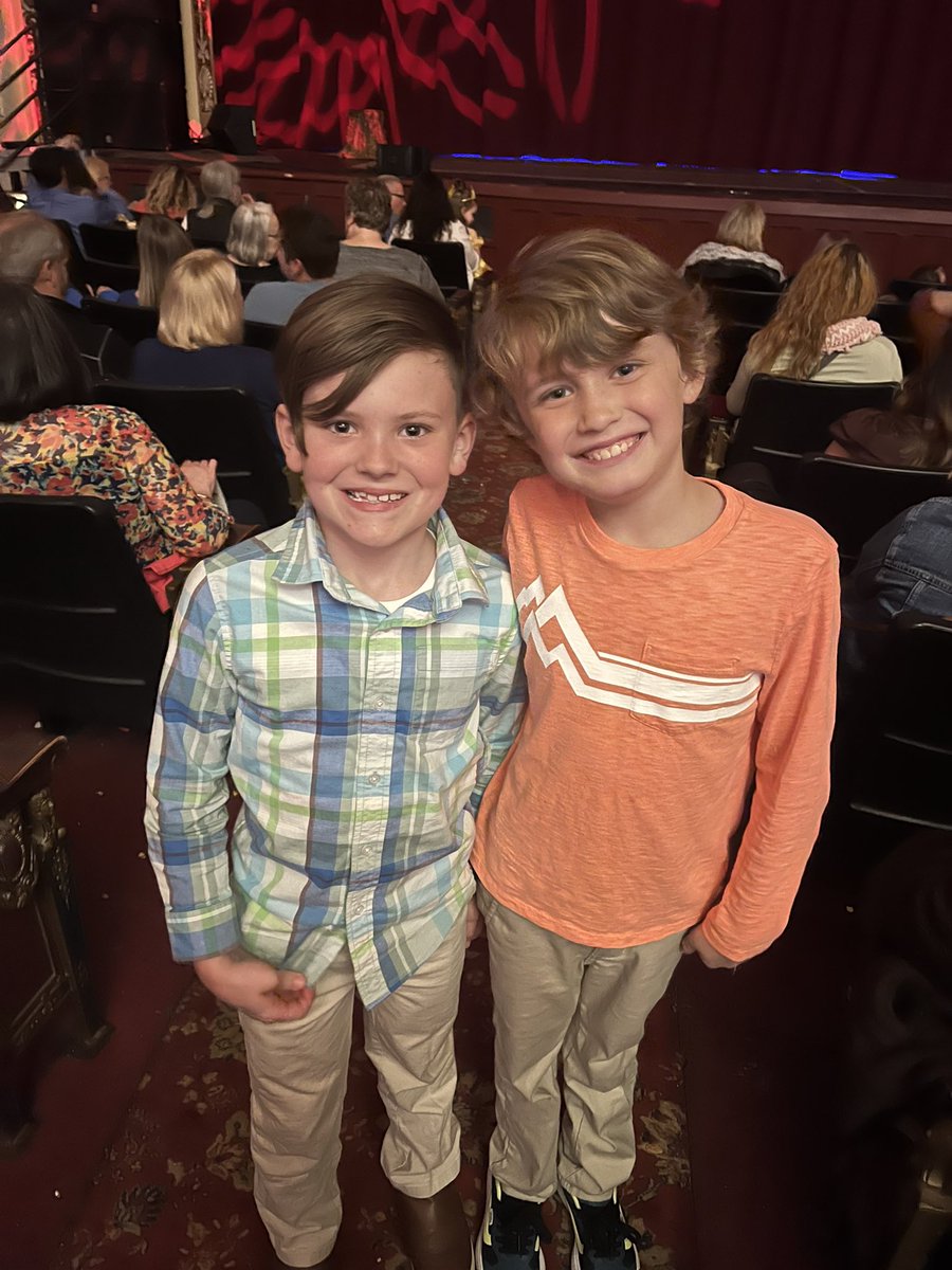 ShannonScheetz's tweet photo. Amazing production of Beauty and The Beast by North Pointe Ballet. ๐ฅ๐ฉฐ๐Andrew even went up on stage before the performance & learned a few moves w/his friend Edison (his sister was one of the dancers in maroon dress). #andrewmichaelscheetz #liveperformances https://t.co/fETkFPCdSy