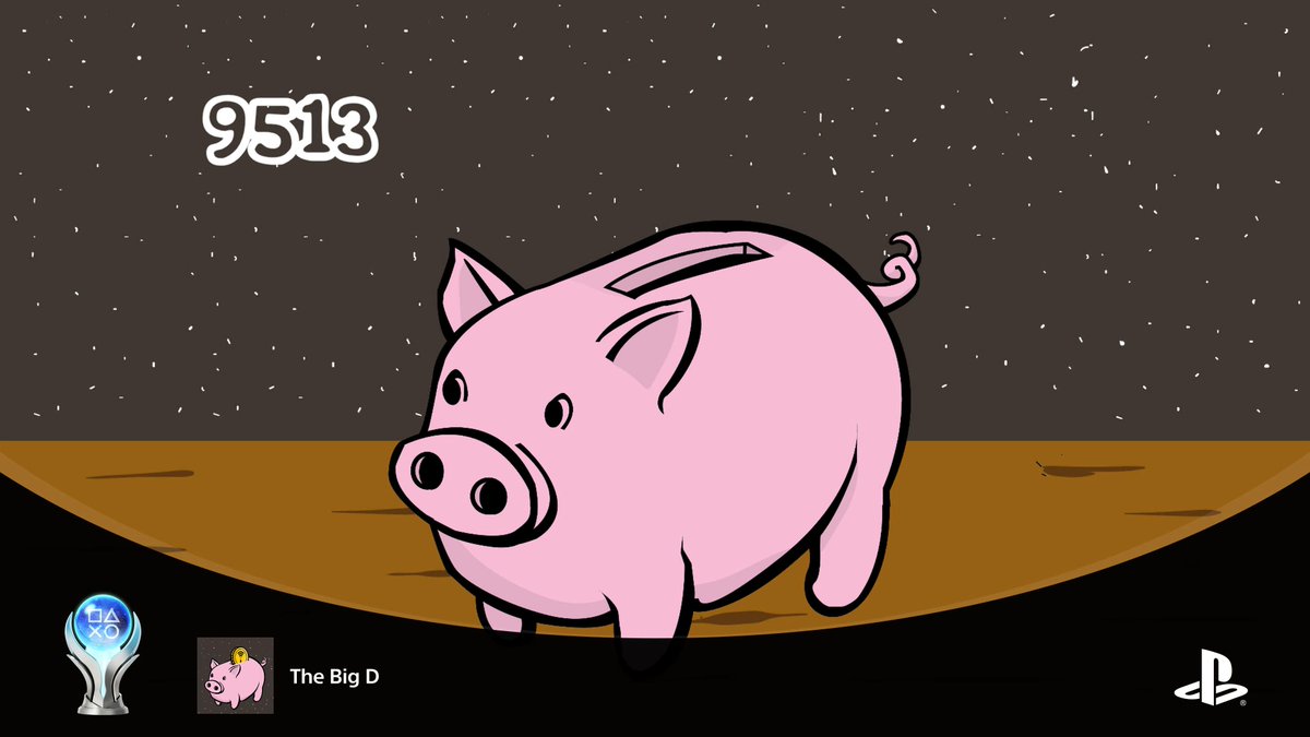 The pig D
The Big D (PLATINUM)
#PlayStationTrophy #PS5Share, #ThepigD