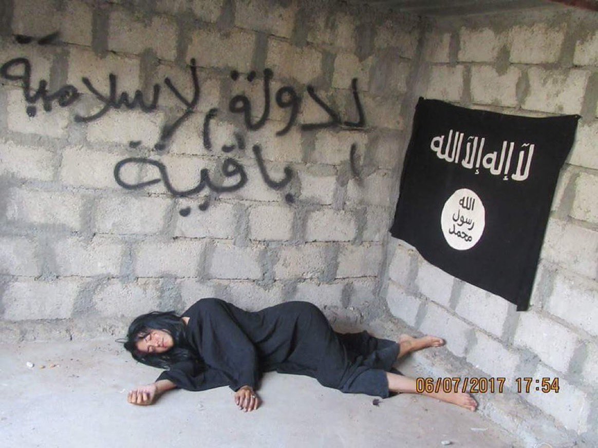 AzatAlsalim's tweet photo. 12-year-old Yazidi girl held by ISIS at one point told The New York Times that she pleaded with her captor to stop raping her.
In response, in he told her “that according to lsIam he is alIowed to rape an unbeliever. He said that by raping me, he is drawing closer to God.” https://t.co/UU7cwobxsD