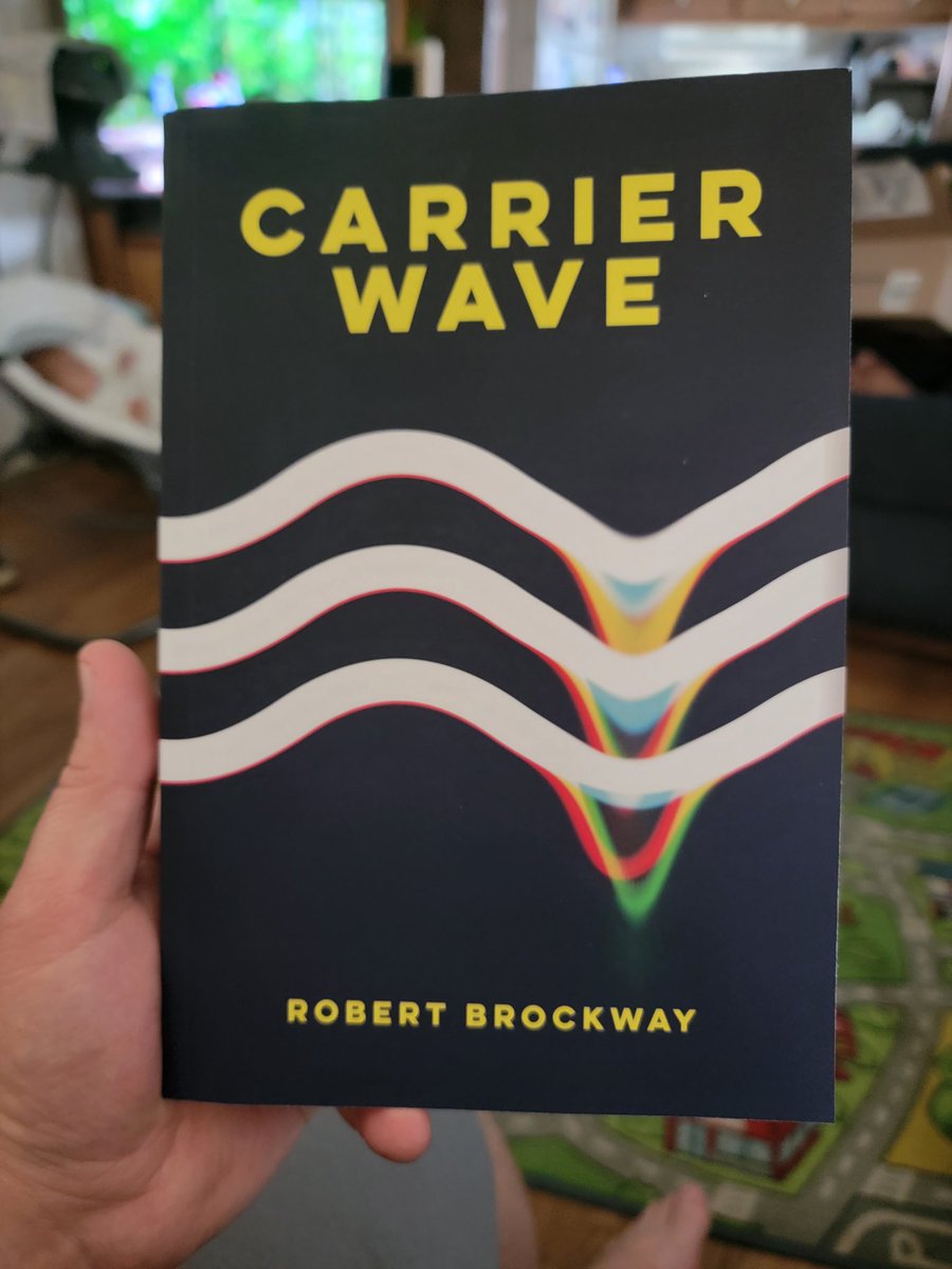 pjones331's tweet photo. I got the digital copy of this book when it first came out. Devoured and loved it. Finally, FINALLY bought the paperback. Looking forward to devouring this @brockway_llc masterpiece again! https://t.co/4VfRCzGxuW