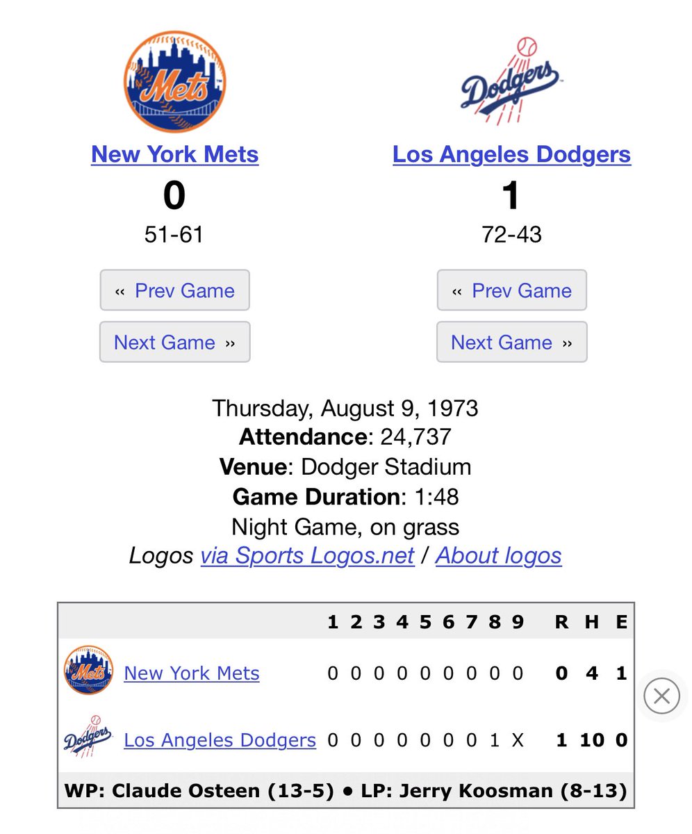 bkwagar's tweet photo. @BaseballBrit I was ten and on vacation with the family. Willie Mays came up as a pinch hitter in the eighth and grounded out, but it was Willie Mays! Wouldn't see another game until we got the Mariners three years later. https://t.co/s8L6y9IApT