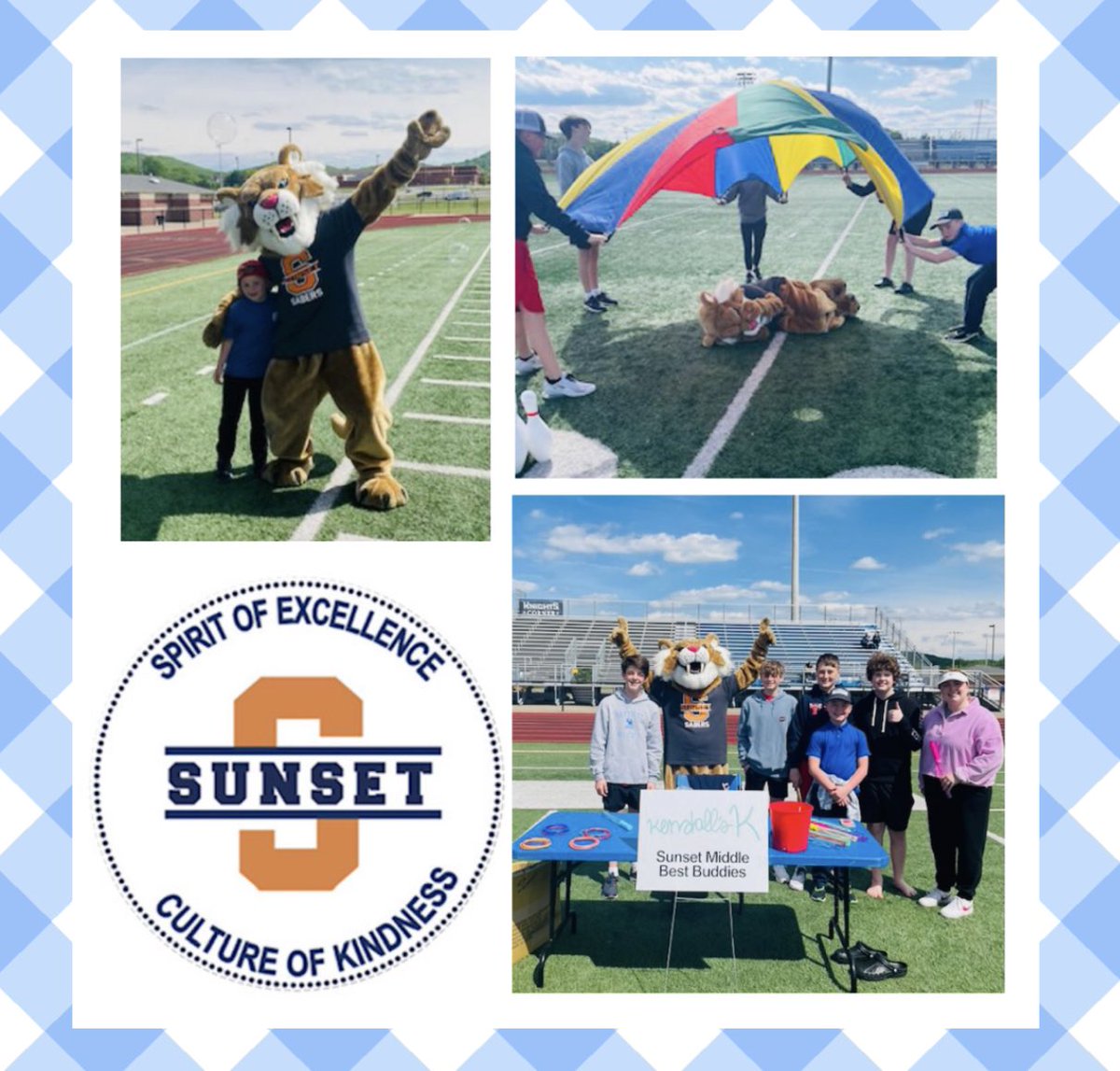 SMS Best Buddies, THANK YOU for your participation in Kendall’s K today! We see you, Sabers!!! #CultureOfKindness 🧡💙🧡💙
