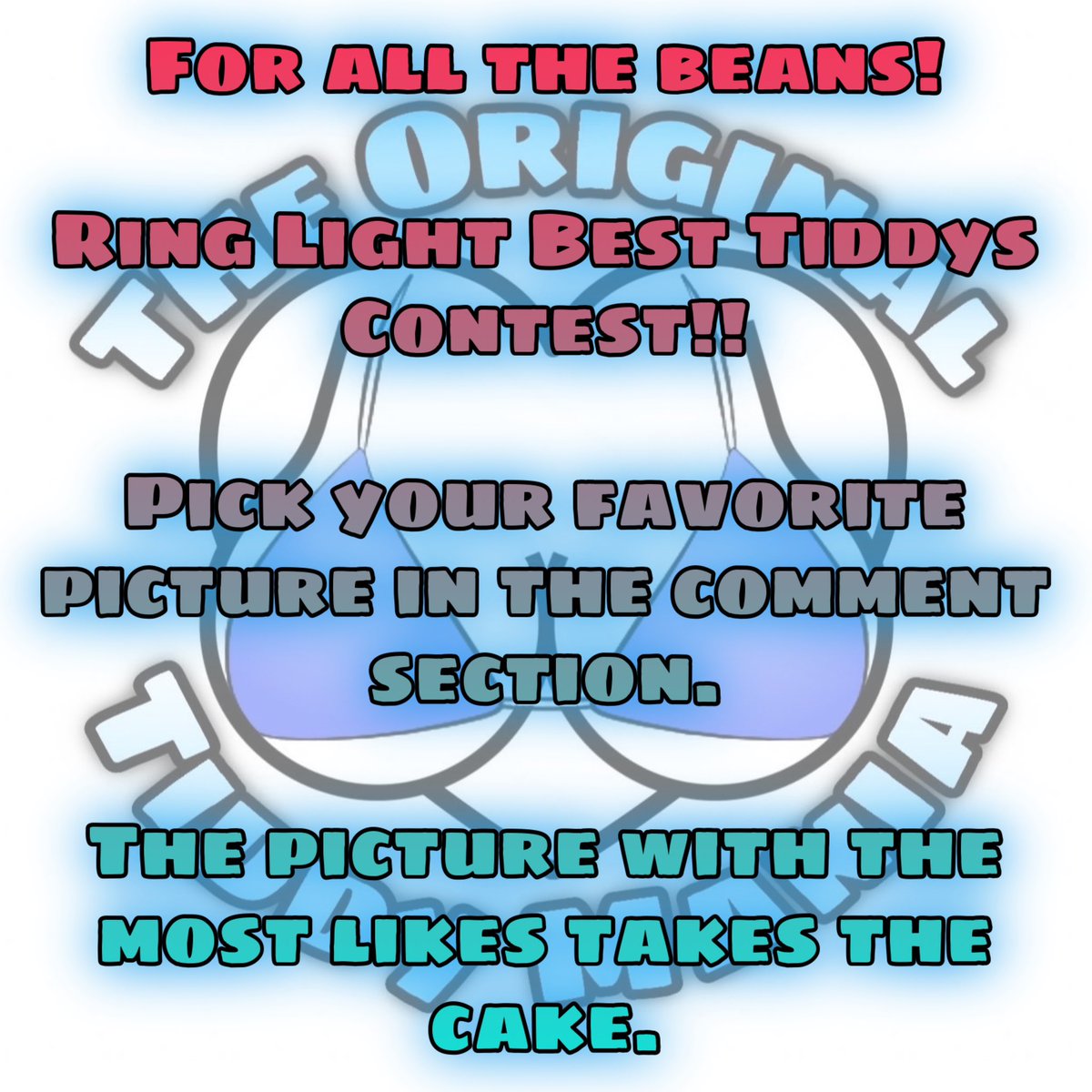 👑Tiddy Mania👑61K on Twitter: "BEST TIDDYS RING LIGHT CONTEST ⚠️READ THE