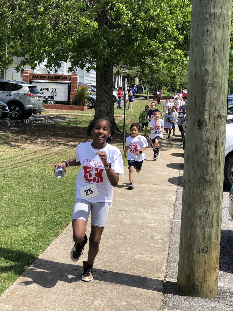 StathamElem's tweet photo. Another successful SES 5K/Fun Run is in the books! Thank you to Dr. DeLoach, Mrs. Dixon, course volunteers, race participants, and sponsors for making this a successful race.
Congratulations to all of our race participants for a great race!
#WildcatPride #ConnectingattheCore https://t.co/R48fO9k2ZV