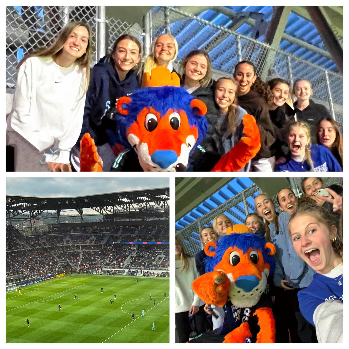 Thank you <a href="/GaryFCCLion/">Gary the Lion</a> and <a href="/fccincinnati/">FC Cincinnati</a> for a fun night last night!  Congratulations on the win!