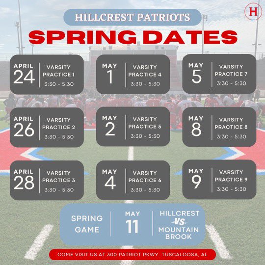 Hillcrest Football tweet media