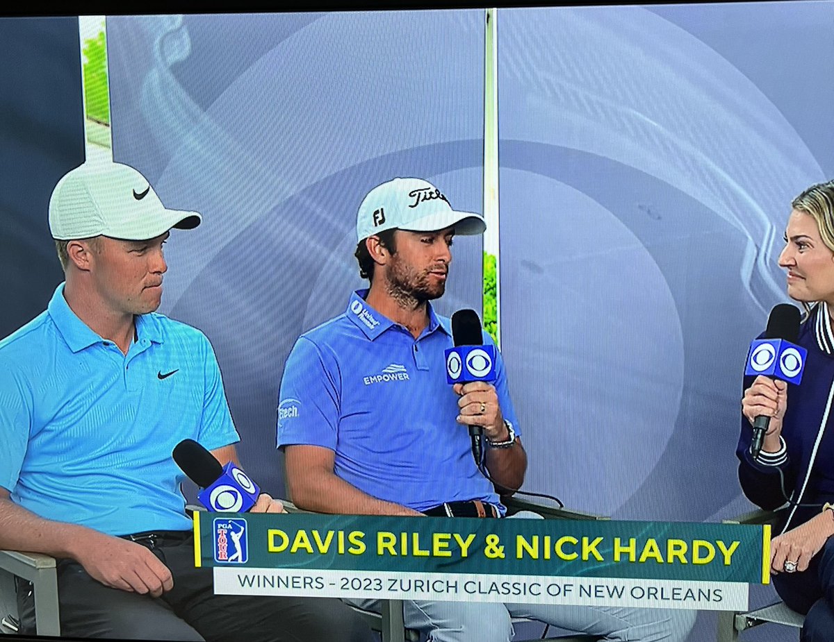 Congratulations to GBN alum Nick Hardy on winning his first PGA event, The Zurich Classic. Nick along with playing partner Davis Riley carded a 30 under for the tournament, setting a tournament record.