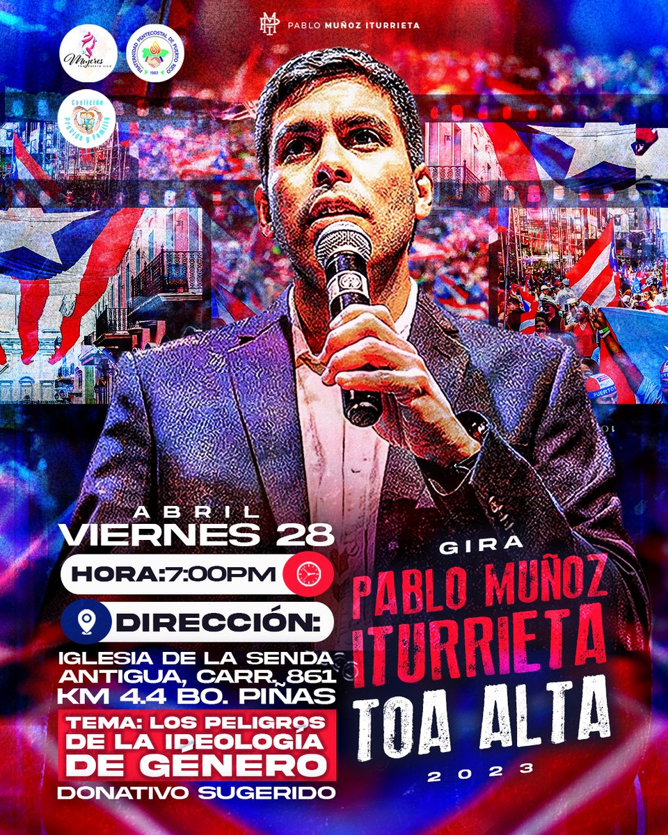 MujeresporPR's tweet photo. ❎️Buena pregunta‼️...
❎️Seremos del 1% o del 99%❓️
O en 🇵🇷 estamos virando esa tortilla para BIEN⁉️
#TomaNota #TomaAcción #PRseLevanta
#Vida #Familia #Presente #Futuro
⏩️Queda Gira en PR @PMunozIturrieta
👇👇👇👇 https://t.co/FrBw1tzM22