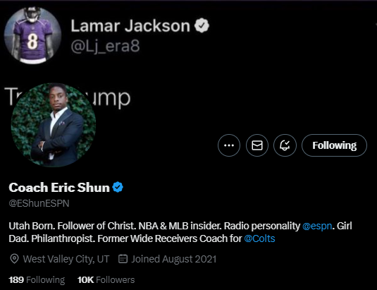ManuPoe1's tweet photo. @EShunESPN @RRichardsESPN #EricsArmy💪 https://t.co/ge4lh8Fztv