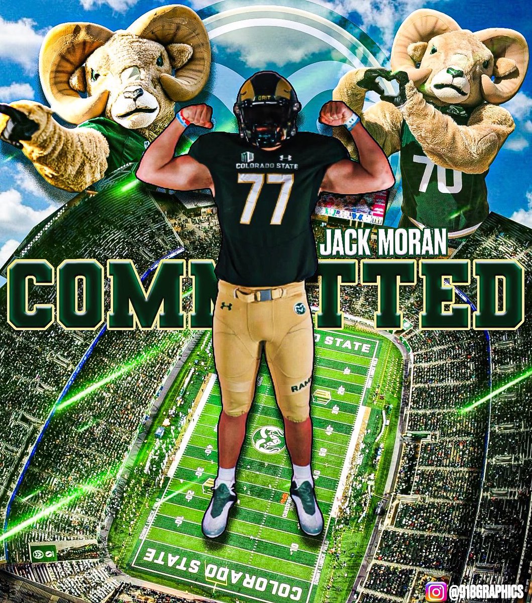 Jack_Moran_'s tweet photo. I would like to announce my commitment to go D1 at 🟢Colorado State University🟡!! I am so thankful for everyone that helped me along the way. GO RAMS! 🐏🐏 https://t.co/YJsOdqPxZt