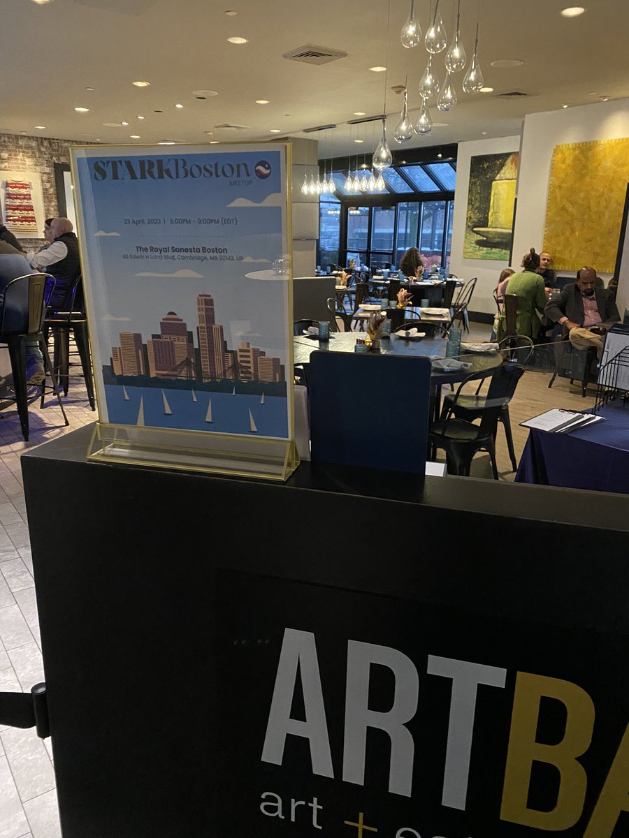StarknetHouse's tweet photo. Excited to greet everyone #STARKBoston at @MITBitcoinClub conference. See you all at the Art Bar, Royal Sonesta Boston.
Co-organized by @StarkWareLtd & @topology_gg https://t.co/RyKouW8vju