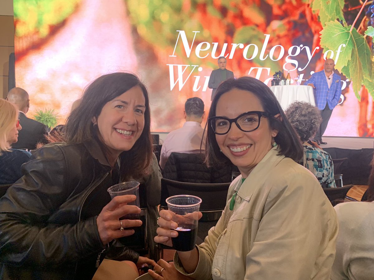 Wine tasting with the most wonderful TLPer!  #AANAM2023 #AANleadership @AdrianaCBermeo
