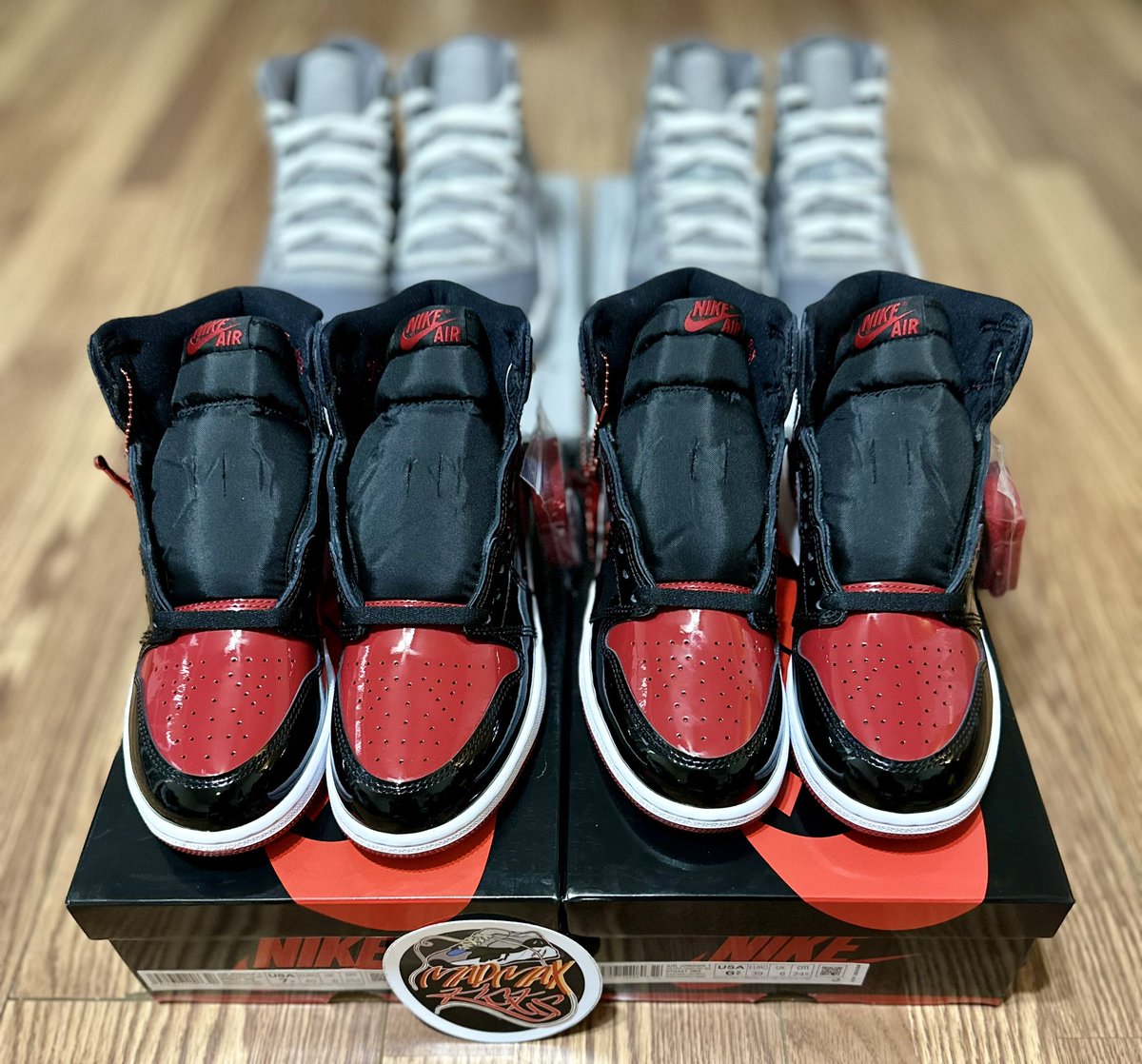Max_IDOOIT's tweet image. ALL BRAND NEW

AJ1 “Patent Bred” 6.5Y - $260
AJ1 “Patent Bred” 7Y - $260
AJ11 “Cool Grey” 6.5Y - $270
AJ11 “Cool Grey” 7Y - $280

DM For More Details!!

#forsale #gooddeals #kicksdaily #sneakerplug #hypebeastkicks #fashion #smallfeet #entrepreneur #blackwealth