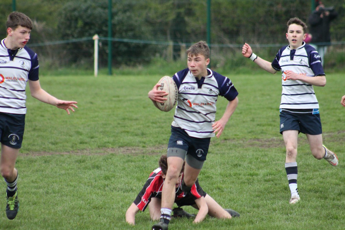 GavHodgkinson's tweet photo. Days out now also consist of rugby and more rugby 🤣, nice for @colwynbayrugby U14’s to come away with 2 wins playing @moldrfc &amp; @Wolves1875. Thanks for the invite 👏👏 https://t.co/cg6vf4wSd8