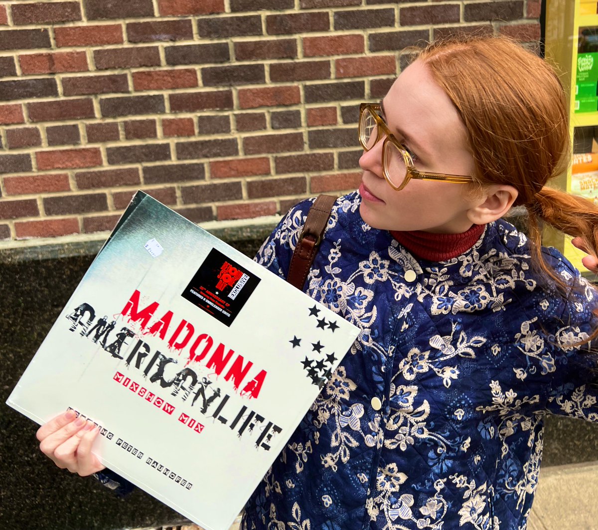 Had to go to several stores yesterday to get my copy of @madonna’s #AmericanLife Mixshow Mix 👑 
#RSD2023 #RSD23 @Rhino_Records