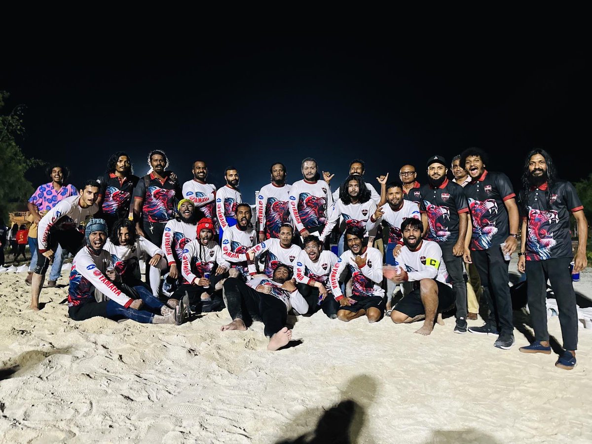 TCSportsClub_MV's tweet image. Congratulation to our team “TC Fraternity” for winning their first match in the MTCC EID BAIBALAA CHALLENGE 1444.

#TCSC #TCFraternity #PrideOfHenveiru
#TheLions 🦁🦁