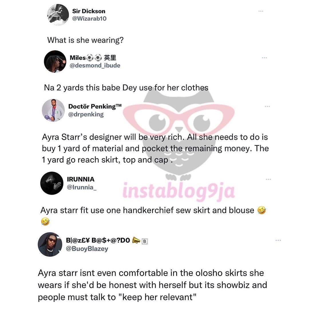 Instablog9ja on Twitter: "“You’re not my pastor,” singer Ayra Starr