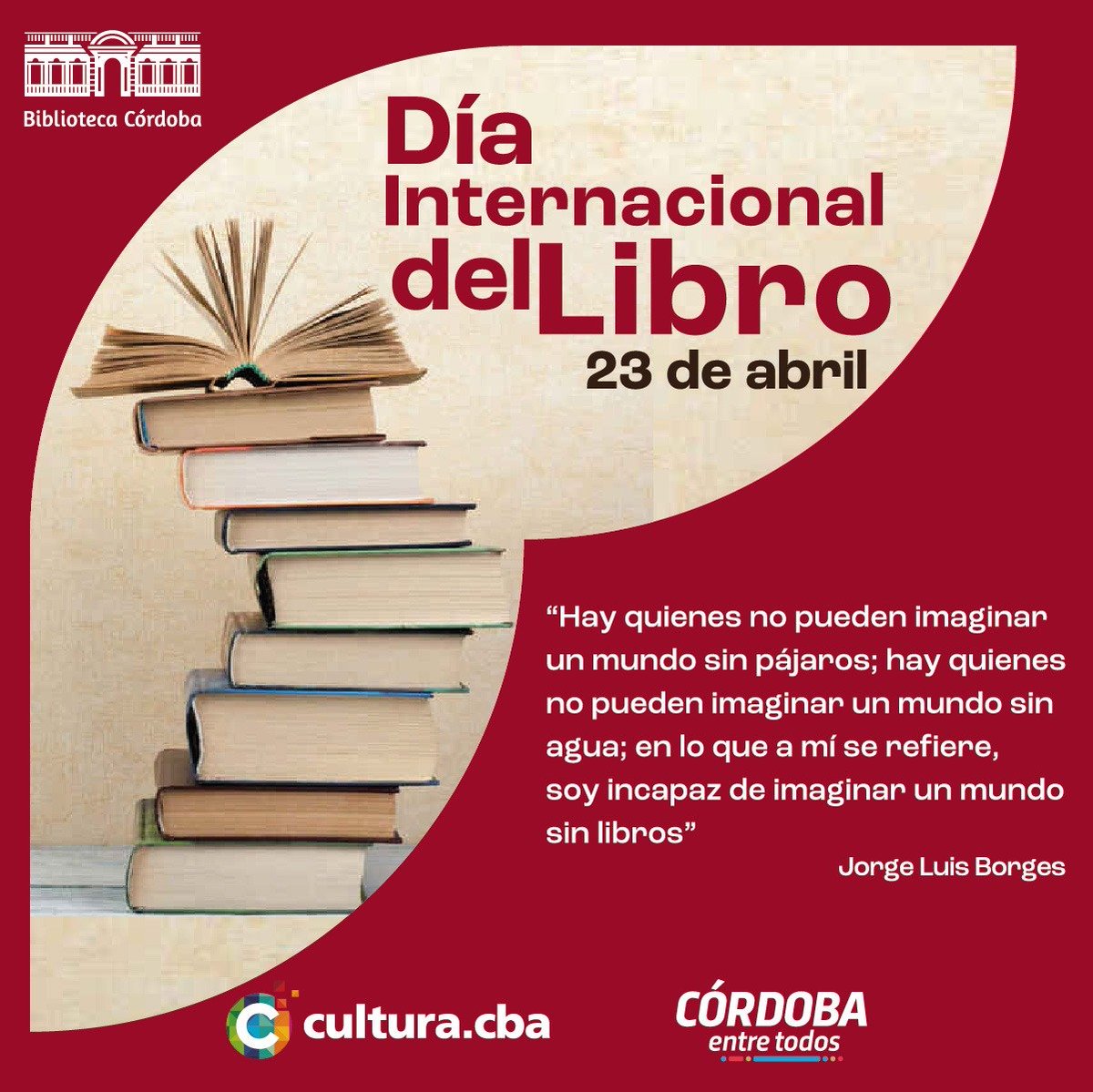 23 de abril, Día Internacional del Libro 📙 #libro #libros #DiaDelLibro
