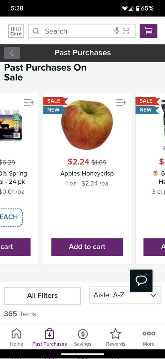 Jeff_Couillard's tweet image. I think @GiantFood might be confused on what a "sale" actually means.  The sale price should be less, not more, than the original price.  

#opps
#PriceWatch #SaleFail