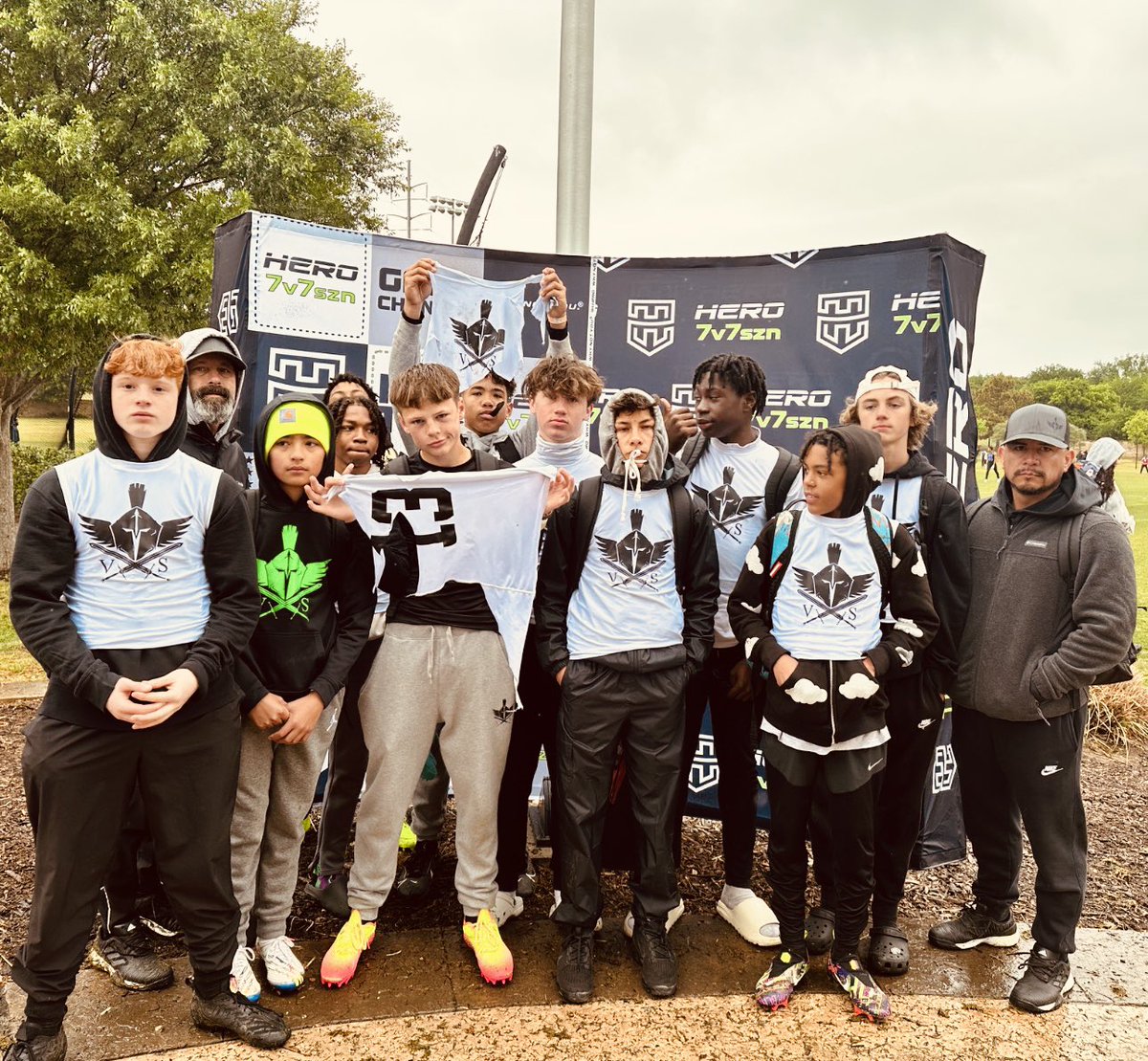 Congrats to <a href="/VAspartans7v7/">Virginia Spartans 7v7 ⚔️</a> 14U for their 2nd place finish at the <a href="/herofball/">Hero Football</a> Nationals this weekend in Texas!!! 💪🔥 #TheFamily #HWPO #DMV 

<a href="/BearFehrman/">Bear Fehrman</a> <a href="/LouisKenbeng3/">Louis Kenbeng JR.#3</a> @vincentHill24 @5starrdasun <a href="/channing_hyde/">channing hyde ⚡️</a>